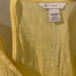 Yellow shirt from Cato